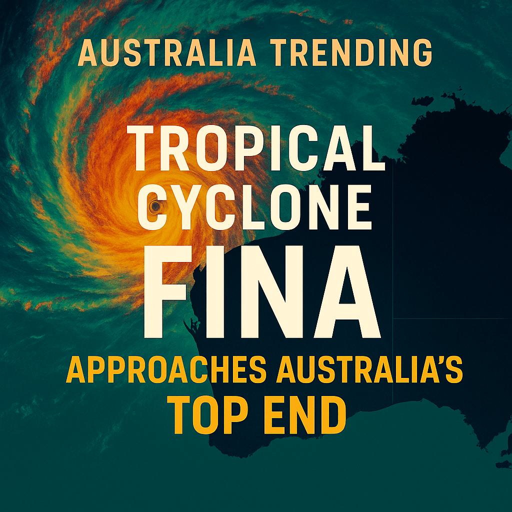 Thumbnail for Tropical Cyclone Fina Approaches Australia’s Top End