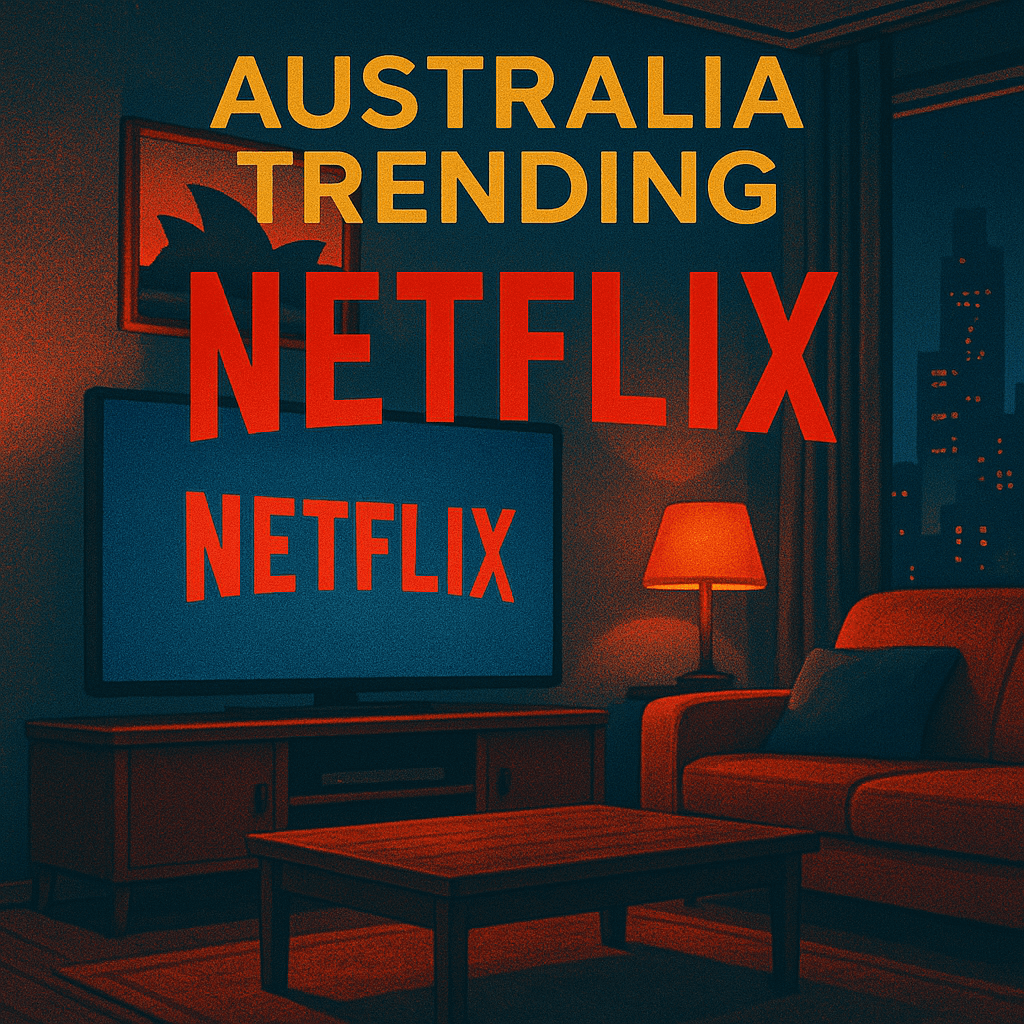 Thumbnail for Netflix — Trending in Australia Today